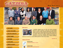 Tablet Screenshot of gazzera.it